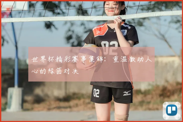 世界杯精彩赛事集锦：重温激动人心的绿茵对决