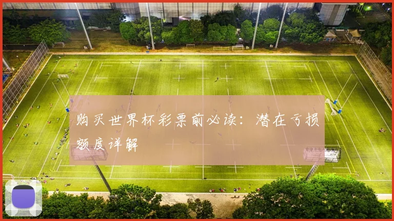 购买世界杯彩票前必读：潜在亏损额度详解