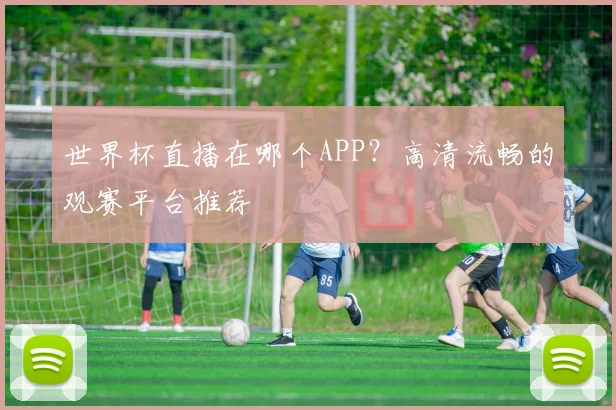 世界杯直播在哪个APP？高清流畅的观赛平台推荐